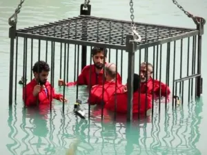 The latest video is one of the most brutal yet to be released by Daesh (Screenshot)