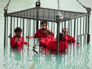 The latest video is one of the most brutal yet to be released by Daesh (Screenshot)