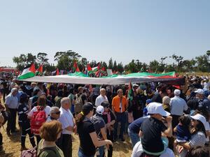 آلاف فلسطيني الداخل المحتل يشاركون بمسيرة العودة