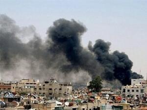 Syria said airstrikes launched by Bashar al-Assad east of Damascus killed dozens. (AFP/File)