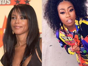 Missy Elliott has penned a touching tribute to Aaliyah to mark the 17th anniversary of her death (Source: Featureflash Photo Agency / Shutterstock , missymisdemeanorelliott / Instagram ) 