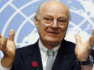  مبعوث الأمم المتحدة الخاص إلى سوريا ستافان دي ميستورا 