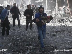 وفي 26 فبراير (شباط)، أعلنت موسكو "هدنة إنسانية" اعتباراً من 27 فبراير (شباط) من الساعة 9,00 وحتى 14,00.