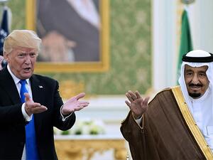 ترامب: قلت للعاهل السعودي إنه لن يبقى في السلطة دون دعم أمريكي