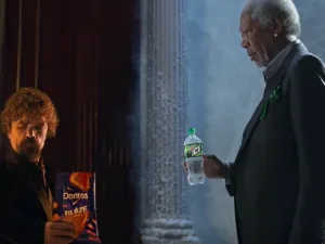 This Super Bowl ad featuring Tyrion Lannister and Morgan Freeman is the thing "we never thought we needed". We love it! (Screenshot/ YouTube)