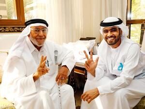 Employees marked the International Day of Older People by paying a visit to the elderly at Thukher Social Club. 