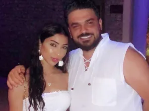 دنيا بطمة وزوجها المنتج محمد الترك