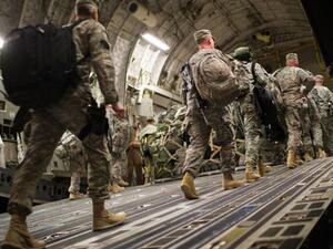 C17 aircraft carrying U.S. troops out of Iraq (AFP/File Photo)