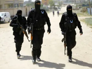 Hamas security force members (AFP/File Photo)	