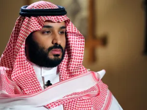Saudi Deputy Crown Prince Mohammed bin Salman during his interview (AFP/File Photo)	