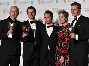 'Three Billboards Outside Ebbing' has most wins (Source: BEN STANSALL / AFP)