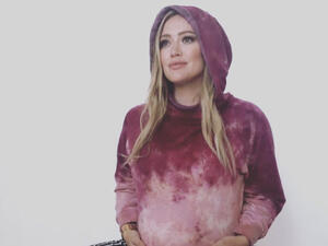 Duff first revealed she was pregnant with her second child in June (Source: hilaryduff / Instagram ) 