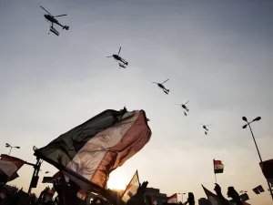 Egyptian airstrikes in retaliation against the mass beheadings of Egyptians killed dozens of militants in Libya's coastal cities Monday. (AFP/File) 
