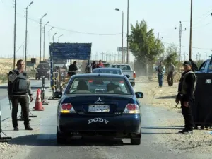 Egyptian security sources told Arabic news Wednesday more than 60 soldiers were killed. (AFP/File)