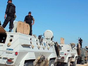 Roadside bomb explosions in the Sinai are a near daily occurrence. (AFP/File)