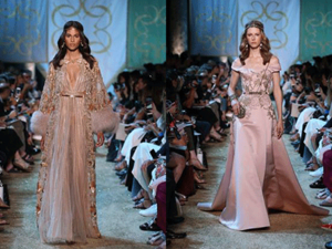 أجمل إطلالات ايلي صعب 2017 تحاكي الخيال وتتسّم بالجرأة والإثارة