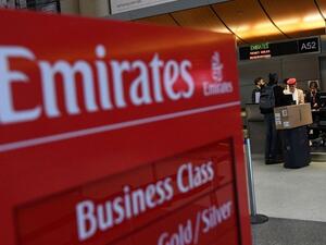 The group reported a 2017-18 half-year net profit of Dh2.3 billion, up 77 percent from last year. (Mark Ralston/ AFP) The group reported a 2017-18 half-year net profit of Dh2.3 billion, up 77 percent from last year. (Mark Ralston/ AFP)