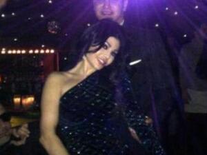 Haifa with husband during birthday party