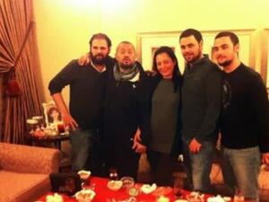 George Wassouf amidst family