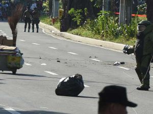 قنبلة يدوية الصنع قرب السفارة الأمريكية في الفيليبين