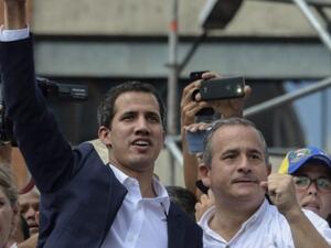 غوايدو سبق أن أعلن نفسه رئيسا انتقاليا للبلاد ضد مادورو