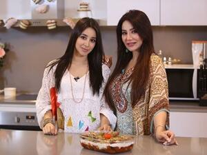 فته باذنجان باللحمه على طريقة لجين وأسيل