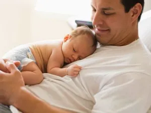 A newly launched National Family Policy in the UAE is currently working on a paternity leave law. (File photo)