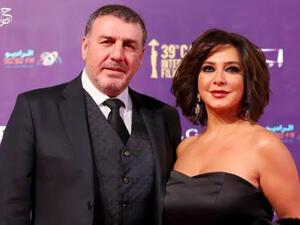 النجمان السوريان وائل رمضان وسلاف فواخرجي