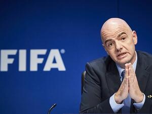 FIFA chief Gianni Infantino is confident the diplomatic crisis facing Qatar will not threaten the country's hosting of the 2022 World Cup. (AFP) FIFA chief Gianni Infantino is confident the diplomatic crisis facing Qatar will not threaten the country's hosting of the 2022 World Cup. (AFP)