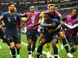 فرنسا تظفر باللقب للمرة الثانية عبر التاريخ بعد نسخة عام 1998