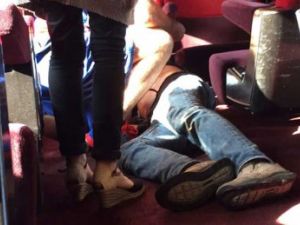 مطلق النار في القطار الفرنسي "صعق" لاتهامه بالارهاب