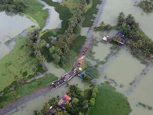 ارتفاع حصيلة قتلى فيضانات كيرلا ومخاوف من انتشار الأوبئة
