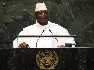 رئيس غامبيا يحيى جامع
