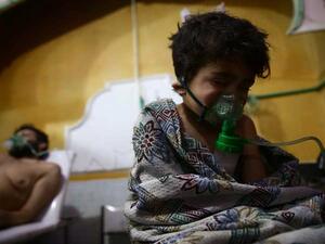 المعارضة: ظهور أعراض لاستخدام غاز الكلور بعد انفجار قرب دمشق
