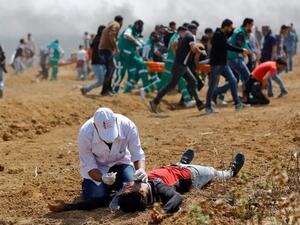 أبولبدة قال قبيل قنصة للمرة الثانية: "هذه الأرض إلنا وراح نرجعلها بإذن رب العالمين لو بترت أقدامنا"