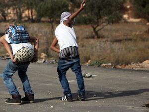 فلسطينيون يتظاهرون في الضفة الغربية تضامنا مع غزة/أ.ف.ب