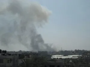قصف اسرائيلي على قطاع غزة/ أرشيفية