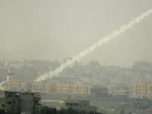 صاروخ فلسطيني يطلق على النقب