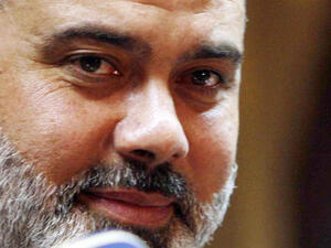 رئيس الحكومة الفلسطينية المقالة اسماعيل هنية