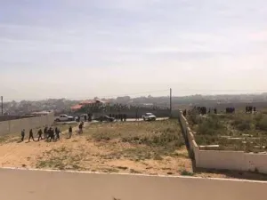 عملية أمنية صباح اليوم في غرب مخيم النصيرات وسط قطاع غزة