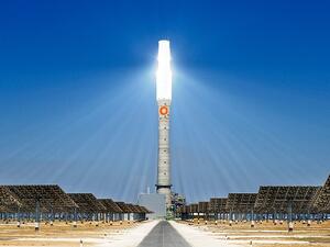 Gemasolar is the world’s first and only utility-scale solar power plant to combine a central tower receiver system and molten salt storage technology, enabling power generation 24 hours a day.