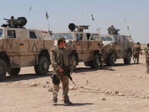 Germany sent military troops for training on the Tunisian-Libyan border. (AFP/File)