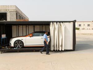 سيارة شارع الشيخ زايد من بنتلي