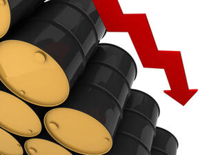 نزل برنت 4.2 بالمئة أو 2.88 دولار يوم الاثنين مسجلا ثالث أكبر خسائره اليومية هذا العام