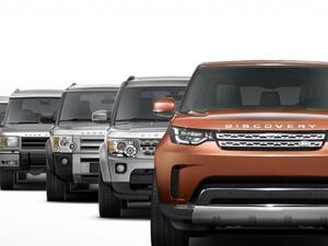 لاند روفر تنشر الصورة التشويقية الأولى لديسكفري الجديدة كلياً