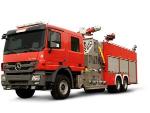 إطلاق شاحنة إطفاء مصنوعة في الإمارات بمعرض إنترسيك