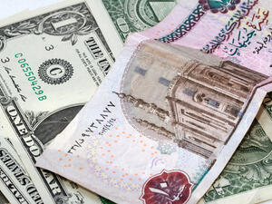 خفض البنك المركزي قيمة الجنيه بنحو 14% في مارس / آذار ليقلص الفارق بين السعر الرسمي وسعر السوق الموازية لفترة قصيرة