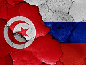 قدرت المبادلات التجارية بين تونس وروسيا عام 2014 بنحو مليار دينار سنويًا (نحو 500 مليون دولار)، من الجانب الروسي