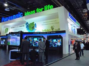 Panasonic stand at GITEX 2012