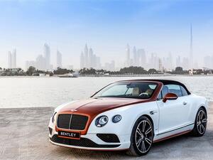 بنتلي تخص الإمارات بسيارة جديدة أطلقت عليها اسم (شارع الشيخ زايد) 